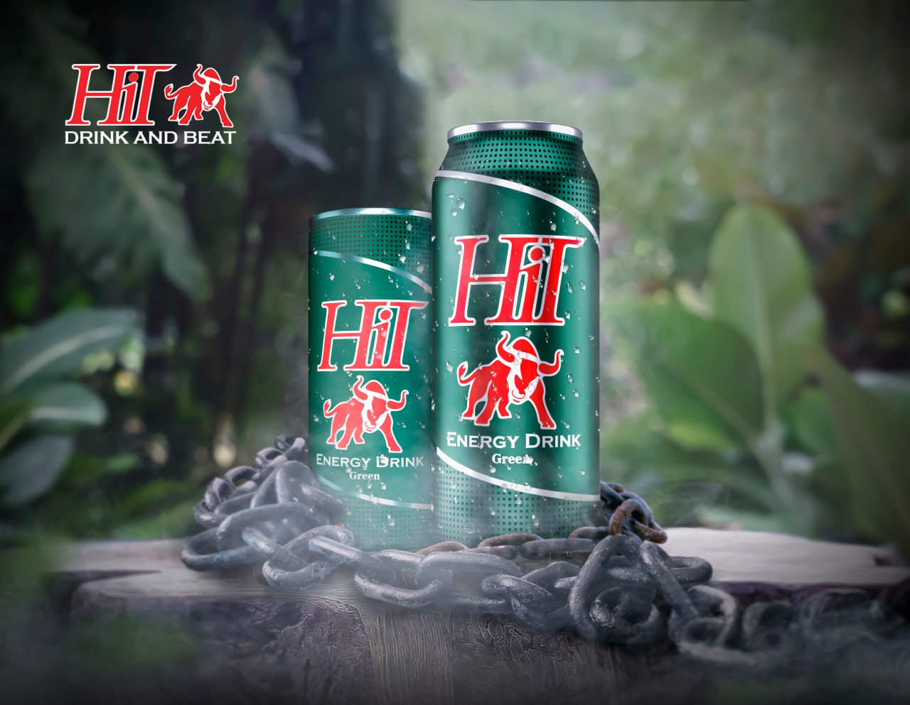 HIT GREEN ENERGY DRINK